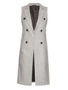 Rag & Bone Faye Double-breasted Wool-blend Vest