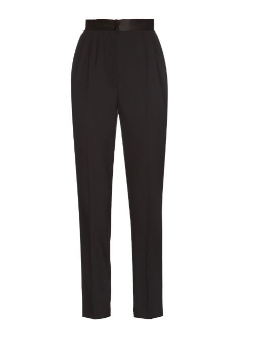 Dolce & Gabbana High-waist Tuxedo Trousers