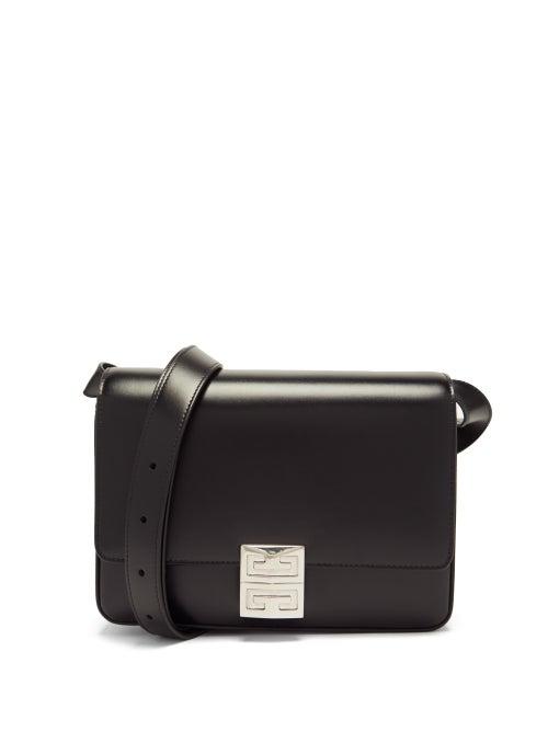 Ladies Bags Givenchy - 4g Medium Leather Cross-body Bag - Womens - Black