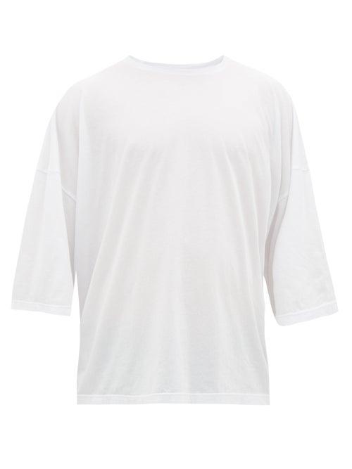 Matchesfashion.com Haider Ackermann - Oversized Cotton-jersey T-shirt - Mens - White