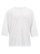 Matchesfashion.com Haider Ackermann - Oversized Cotton-jersey T-shirt - Mens - White