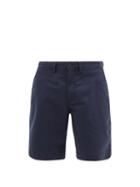 Mens Rtw Polo Ralph Lauren - Classic-fit Cotton-blend Chino Shorts - Mens - Navy