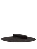 Matchesfashion.com Erdem - Floral Lace Wide Brim Hat - Womens - Black