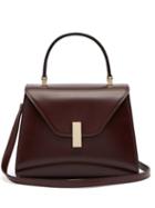 Matchesfashion.com Valextra - Iside Mini Leather Bag - Womens - Burgundy