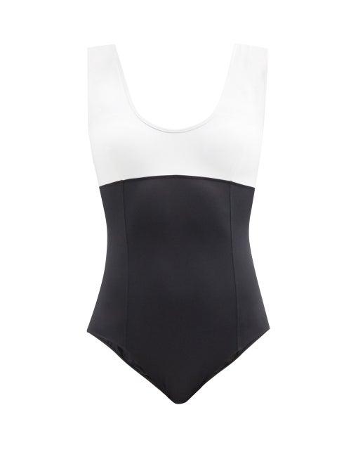 Matchesfashion.com Max Mara Beachwear - Etra Swimsuit - Womens - Black