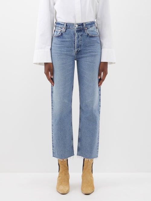 Citizens Of Humanity - Florence Straight-leg Jeans - Womens - Light Denim