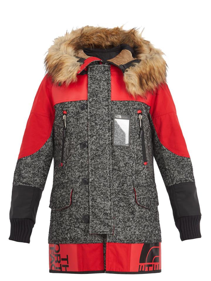 Junya Watanabe X The North Face Wool-tweed Coat