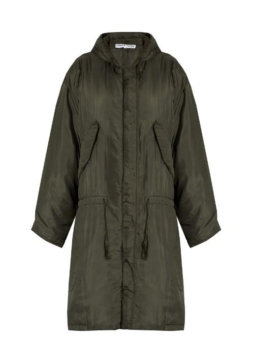Katharine Hamnett At Ymc Padded Silk Parka