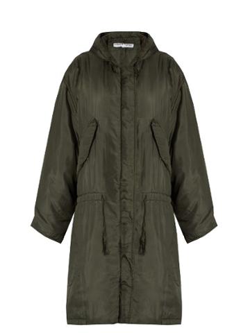 Katharine Hamnett At Ymc Padded Silk Parka