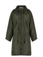 Katharine Hamnett At Ymc Padded Silk Parka