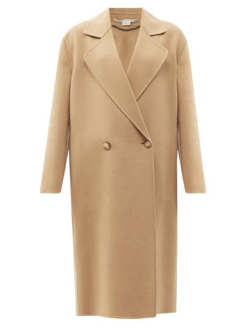 Matchesfashion.com Stella Mccartney - Ericka Double-breasted Wool Coat - Womens - Beige