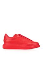 Alexander Mcqueen Raised-sole Low-top Leather Trainers