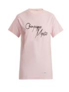 Blouse Champagne Mystic-print Cotton T-shirt