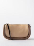 Jw Anderson - Bumper Baguette Leather Shoulder Bag - Womens - Beige