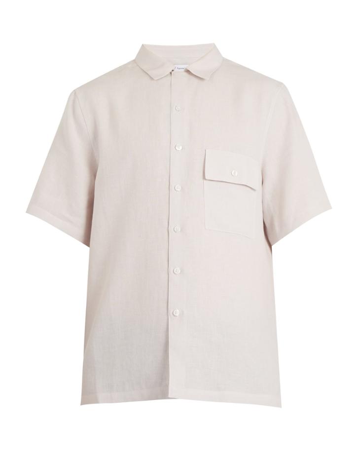 Fanmail Patch-pocket Linen Shirt