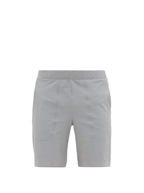 Matchesfashion.com Castore - Vented Technical Running Shorts - Mens - Grey
