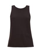 Matchesfashion.com Tibi - Twisted-back Crepe Top - Womens - Black