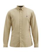 Matchesfashion.com Polo Ralph Lauren - Slim-fit Cotton Shirt - Mens - Tan