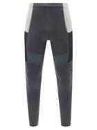 7 Days Active - Chief Running Nylon-blend Leggings - Mens - Navy Multi