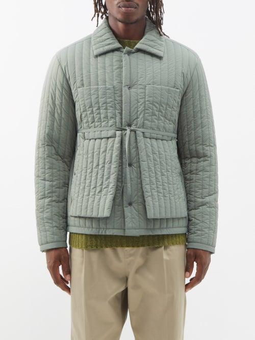 Craig Green - Quilted Worker Jacket - Mens - Light Green