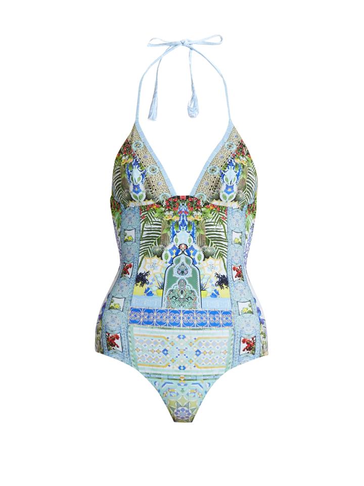 Camilla My Marjorelle-print Reversible Swimsuit