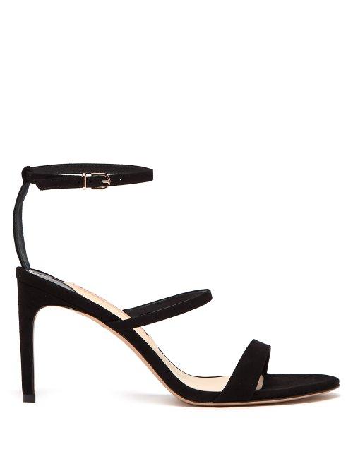 Matchesfashion.com Sophia Webster - Rosalind Suede Sandals - Womens - Black