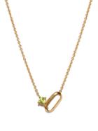 Matchesfashion.com Lizzie Mandler - August Birthstone Peridot & 18kt Gold Necklace - Womens - Green Gold