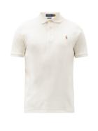 Matchesfashion.com Polo Ralph Lauren - Custom Slim-fit Cotton-interlock Polo Shirt - Mens - Cream