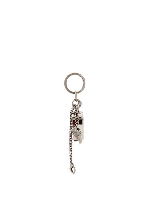 Matchesfashion.com Christian Louboutin - Large Whistle And Shoe Keyring - Mens - Silver