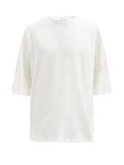 Matchesfashion.com Raey - Oversized Cotton-jersey T-shirt - Mens - White