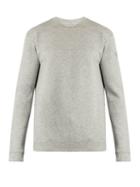 Matchesfashion.com Hamilton And Hare - Crew Neck Cotton Blend Sweatshirt - Mens - Grey