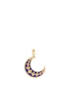 Matchesfashion.com Harwell Godfrey - Moon Sapphire, Lapis Lazuli & 18kt Gold Charm - Womens - Blue Gold