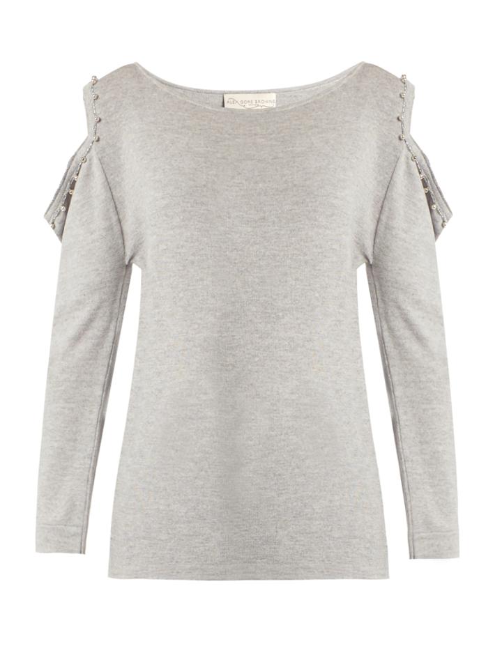 Alex Gore Browne Matilda Wool And Cashmere-blend Sweater