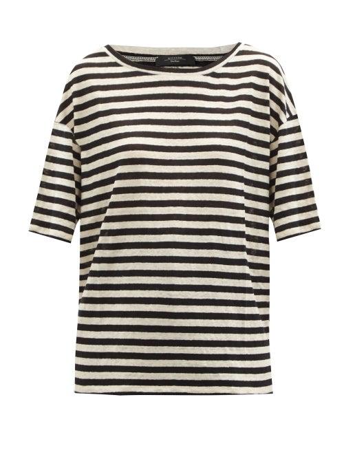 Matchesfashion.com Weekend Max Mara - Rolle T-shirt - Womens - Black White