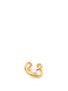 Matchesfashion.com Charlotte Chesnais Fine Jewellery - Pearl & 18kt Gold-vermeil Ear Cuff - Womens - Gold