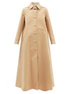 Gabriela Hearst - Kavner Hooded Trench Coat - Womens - Tan