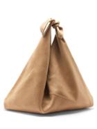 Gabriela Hearst - Hildegard Knotted-strap Cashmere Tote Bag - Womens - Camel