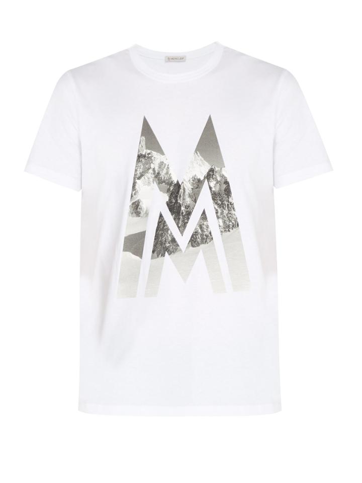 Moncler Printed Cotton T-shirt