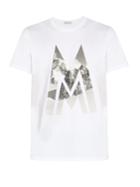 Moncler Printed Cotton T-shirt