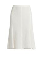 Calvin Klein Collection Laflair Panelled Linen Skirt