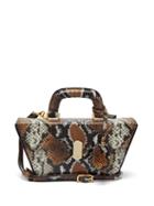 Matchesfashion.com Hillier Bartley - Cassette Python-effect Leather Bag - Womens - Python