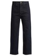 Vince High-rise Straight-leg Cropped Jeans