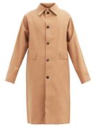 Matchesfashion.com Kassl Editions - Original Rubber Trench Coat - Mens - Camel