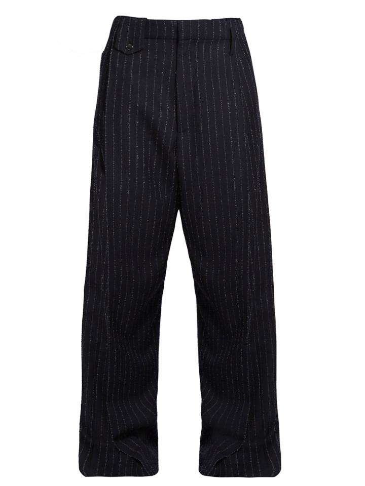 Golden Goose Deluxe Brand Berta Pinstriped Wide-leg Trousers