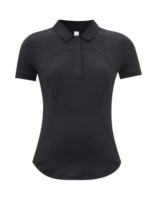 Lululemon - Technical-jersey Polo Shirt - Womens - Black