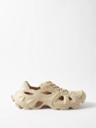 Balenciaga - Hd Cutout Rubber Trainers - Mens - Nude