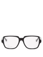 Matchesfashion.com Loewe - Square Acetate Glasses - Mens - Black