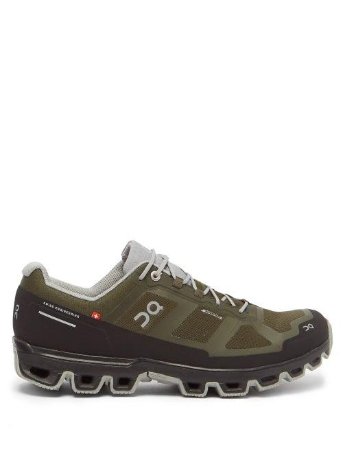 Matchesfashion.com On - Cloudventure Waterproof Coated-mesh Trainers - Mens - Khaki