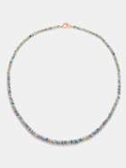 Irene Neuwirth - Candy Opal & 18kt Rose-gold Necklace - Womens - Grey Multi