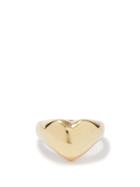 Annika Inez - Heart 14kt Gold-fill Ring - Womens - Gold